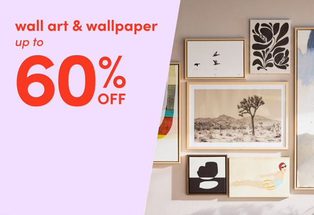 deals on wall art & wallpaper